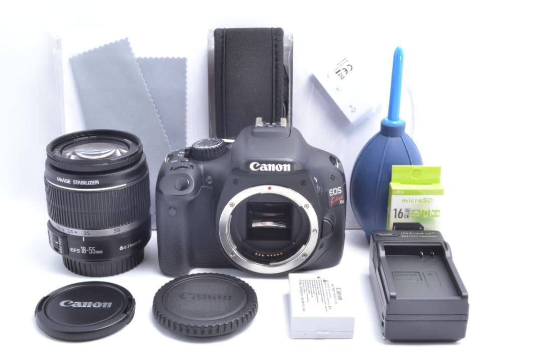 Canon キャノン KissX4✨初期不良保証✨高機能レンズ✨一眼レフ