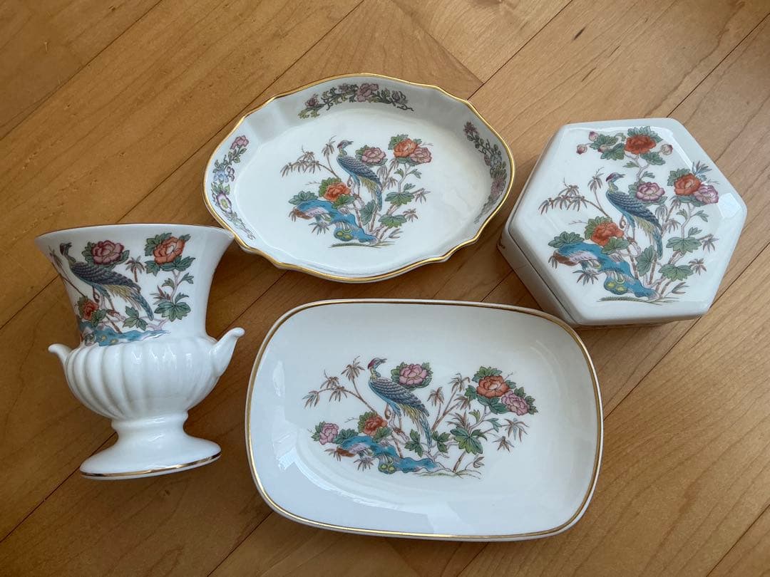 Used  ウエッジウッド　クタニクレーン　4点 Yahoo!オークション -「wedgwood クタニクレーン」の落札相場・落札価格