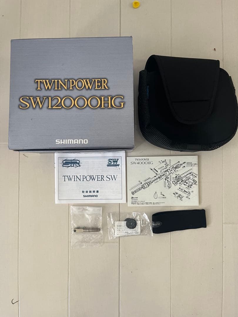 ツインパワーSW 12000HG ライン PE6号 美品 - メルカリ