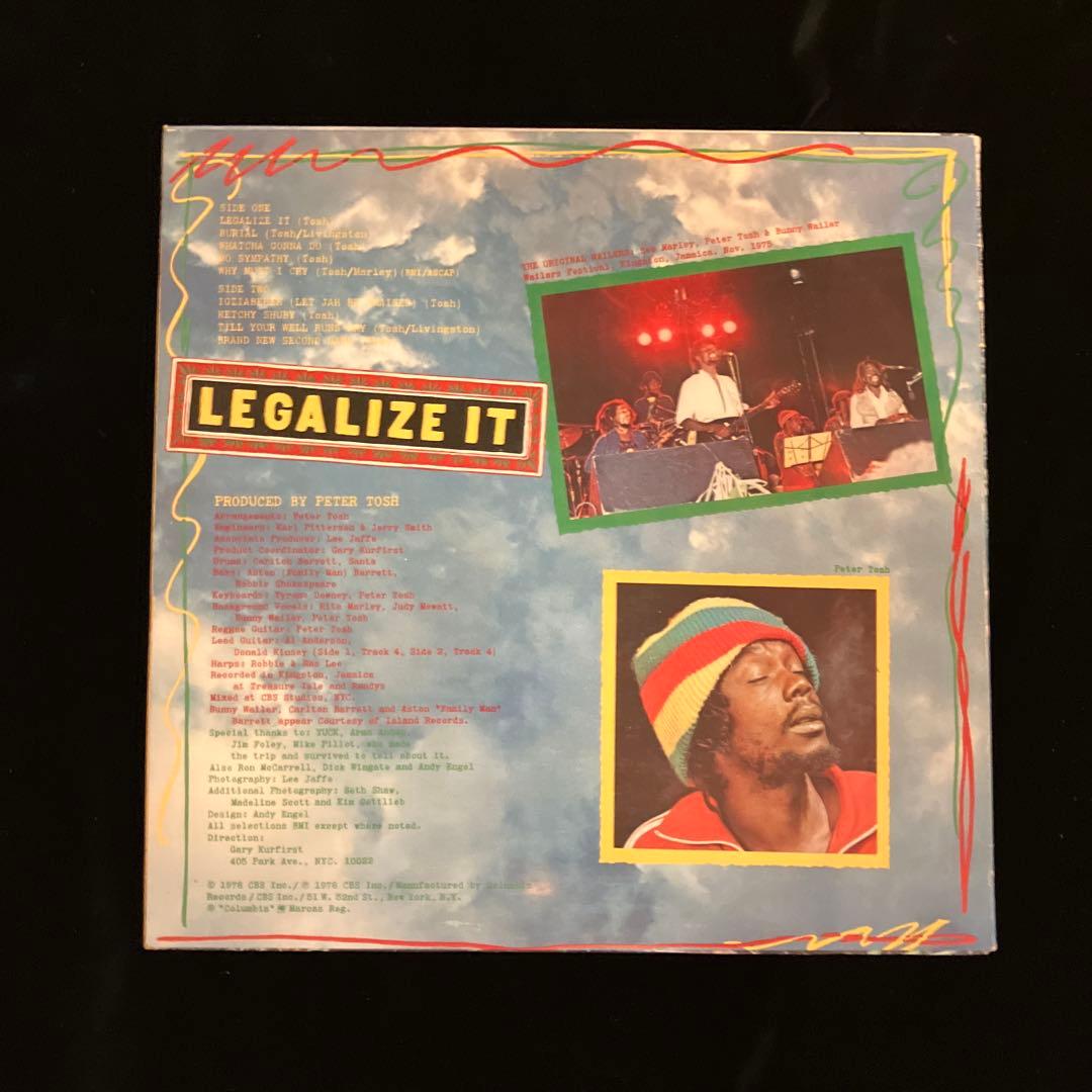 Peter Tosh Legalize It 輸入盤LPレコード - メルカリ
