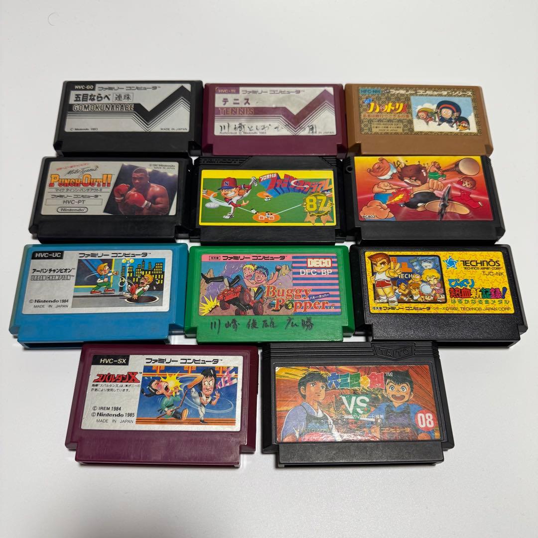 ファミコン ソフト まとめ売り 11本セット ジャンク レトロゲーム