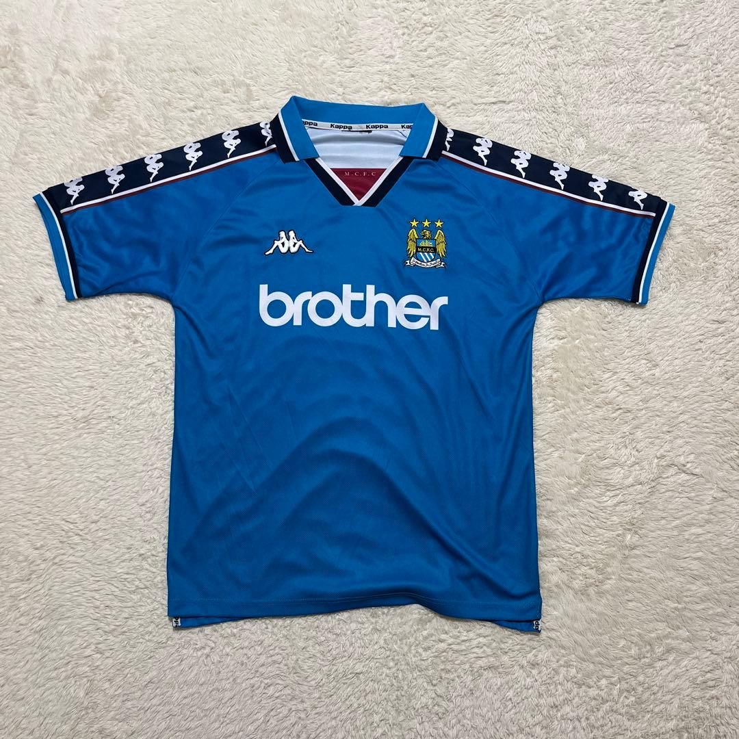 97-98 マンチェスターシティ ユニフォーム - メルカリ