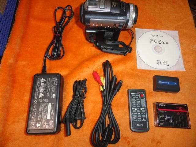 録画・再生・ダビングＯＫ◆ミニDV ☆SONY PC３００ 録画・再生OK】 SONY MiniDV ビデオカメラ DCR-PC300 ダビング ソニー