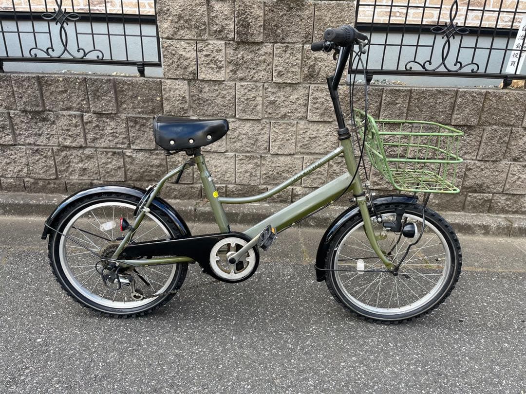 あさひサイクル自転車アプレミディ206-I 【シマノ6段変速付】 アプレミディ BAA-O 20インチ 6段変速 ダイナモライト ミニベロ 自転車