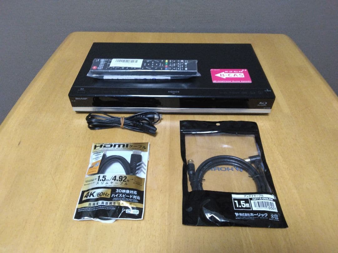 SHARP ブルーレイレコーダー BD－W580 2番組同時録画　保証付き シャープ AQUOSブルーレイ BD-W580 価格比較 - 価格.com