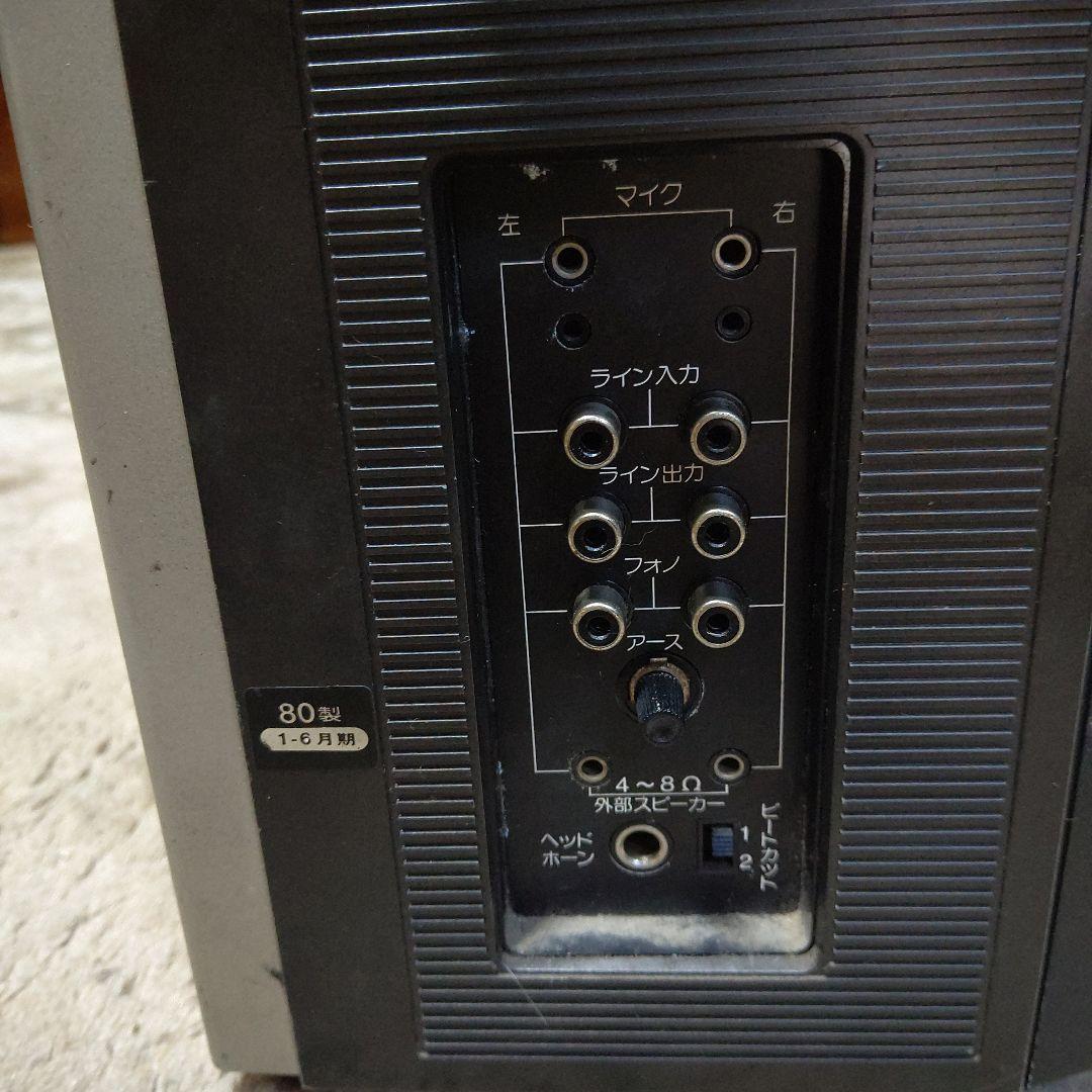 最終‼️超希少レトロSHARP TVthe SEARCHER テレビ付きラジカセ - メルカリ