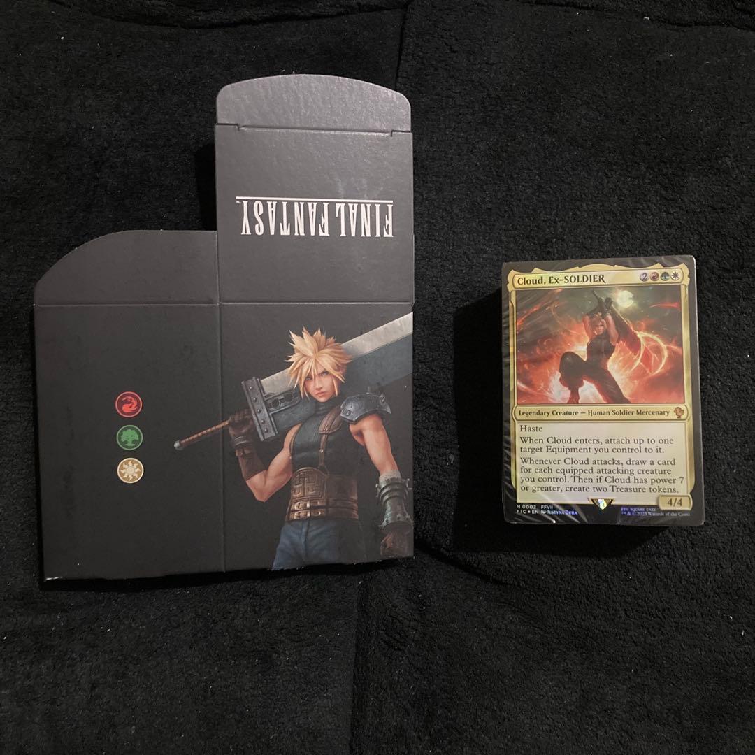 MTG FF 統率者デッキ リミット・ブレイク クラウド 英語版 - メルカリ