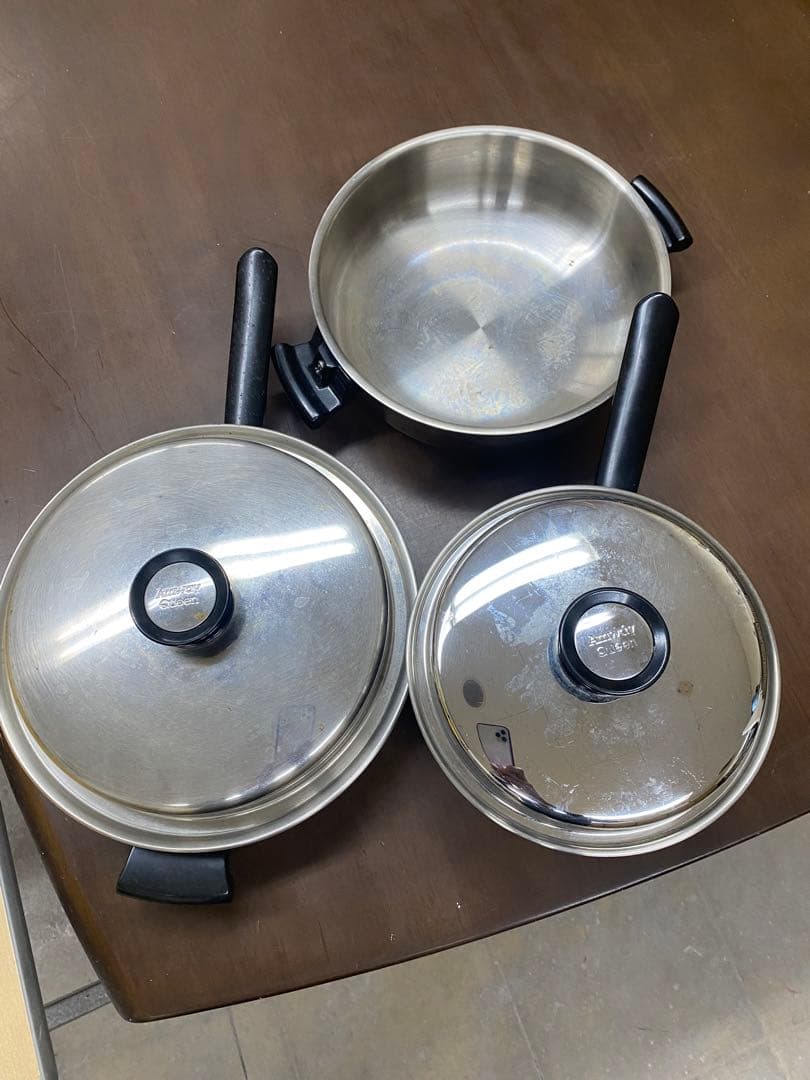 アムウェイクイーンクックの大フライパン&鍋&深ぶた - メルカリ
