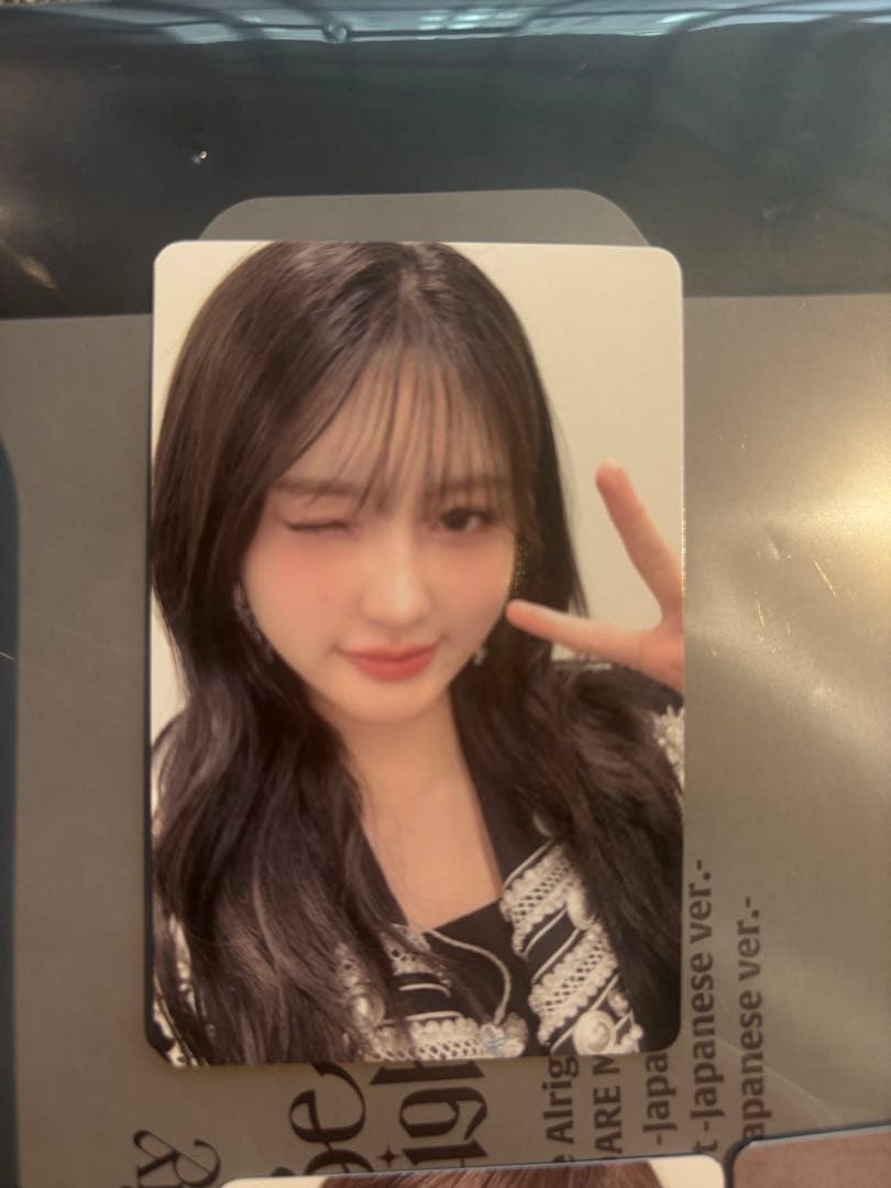 IVE 当日 購入 特典 ガウル トレカ 10/12 Be Alright 東京 - メルカリ