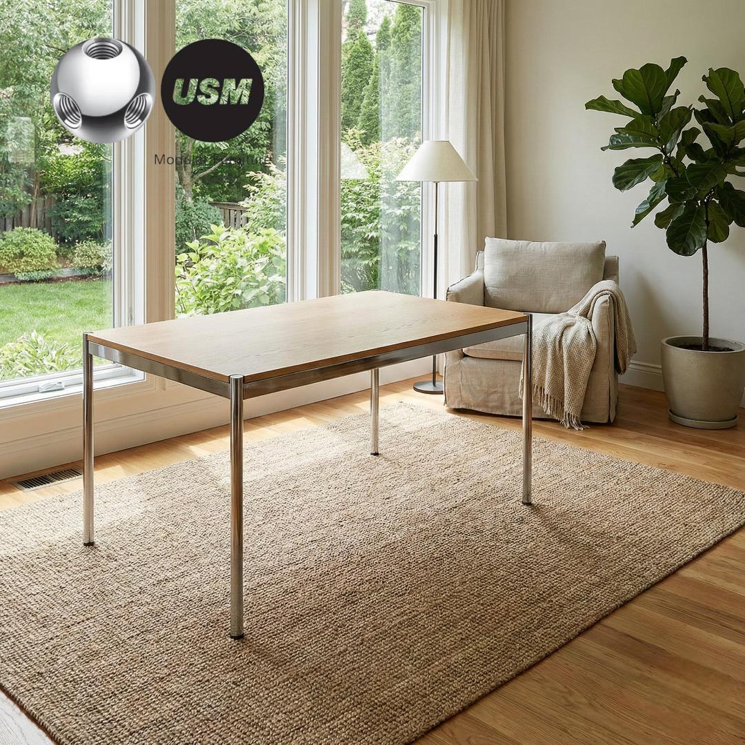 USMハラー ハラーテーブル W150 名作デスク ダイニング - メルカリ