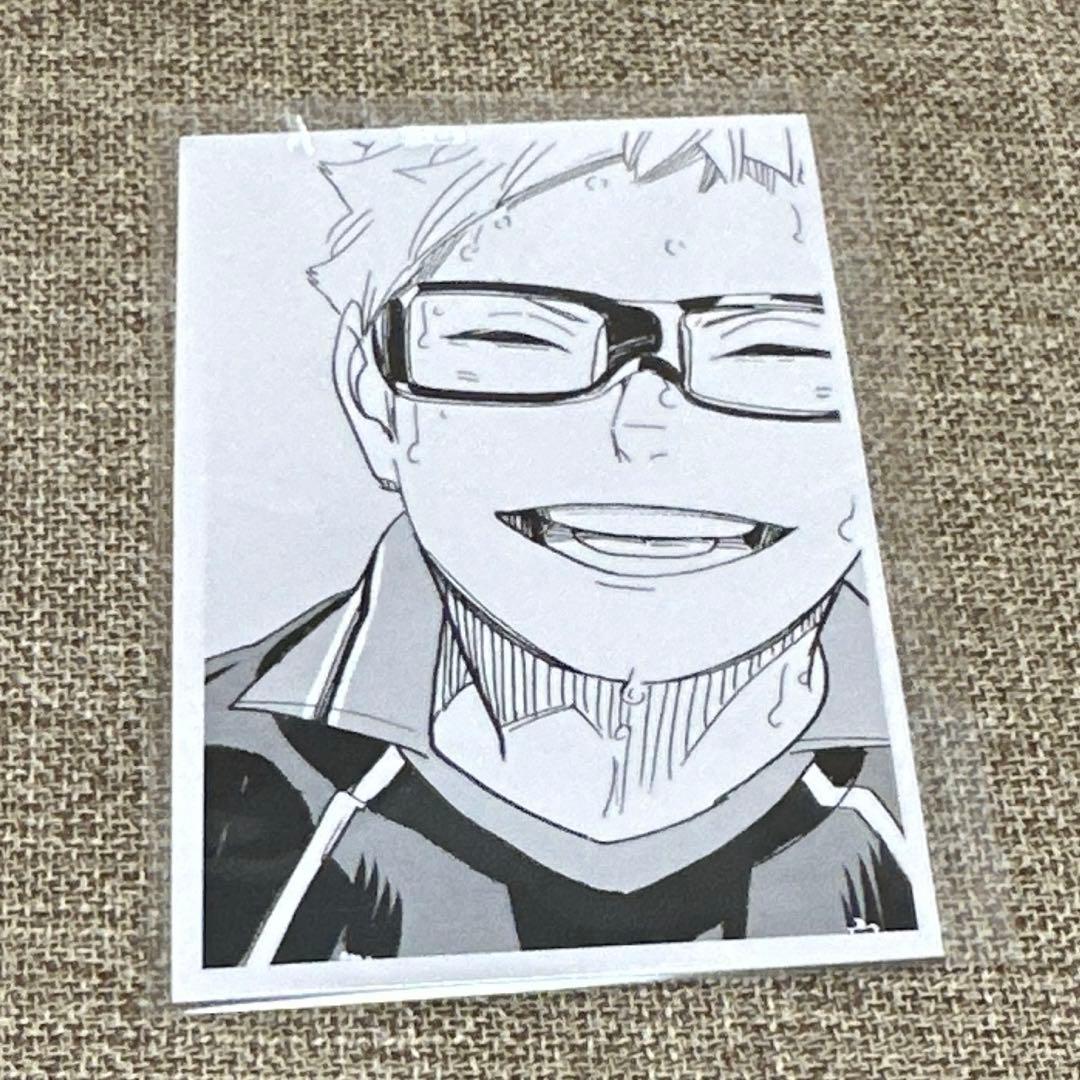 ハイキュー 10th クロニクル 思い出スナップフォトカード 烏野 月島