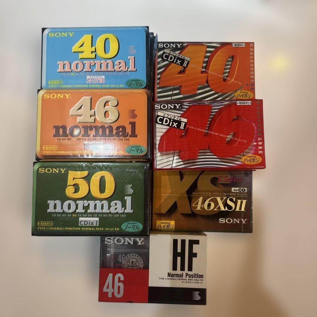 新品未使用SONY カセットテープ ノーマル ハイポジ 23本セット - メルカリ