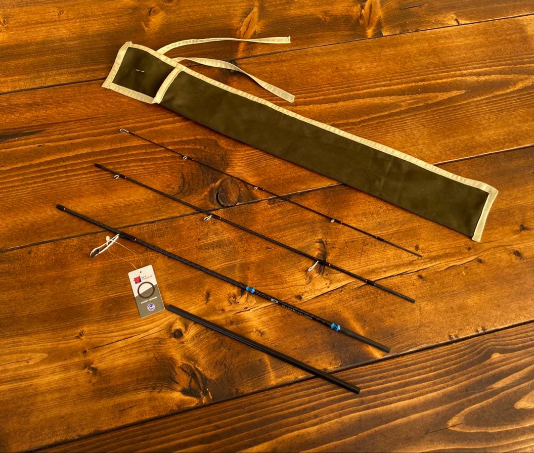 トラウトロッド　パックロッド　カーボンロッド　ブランクス　スピニング　渓流釣り シマノトラウトロッドで初のグラスコンポジットのパックロッド