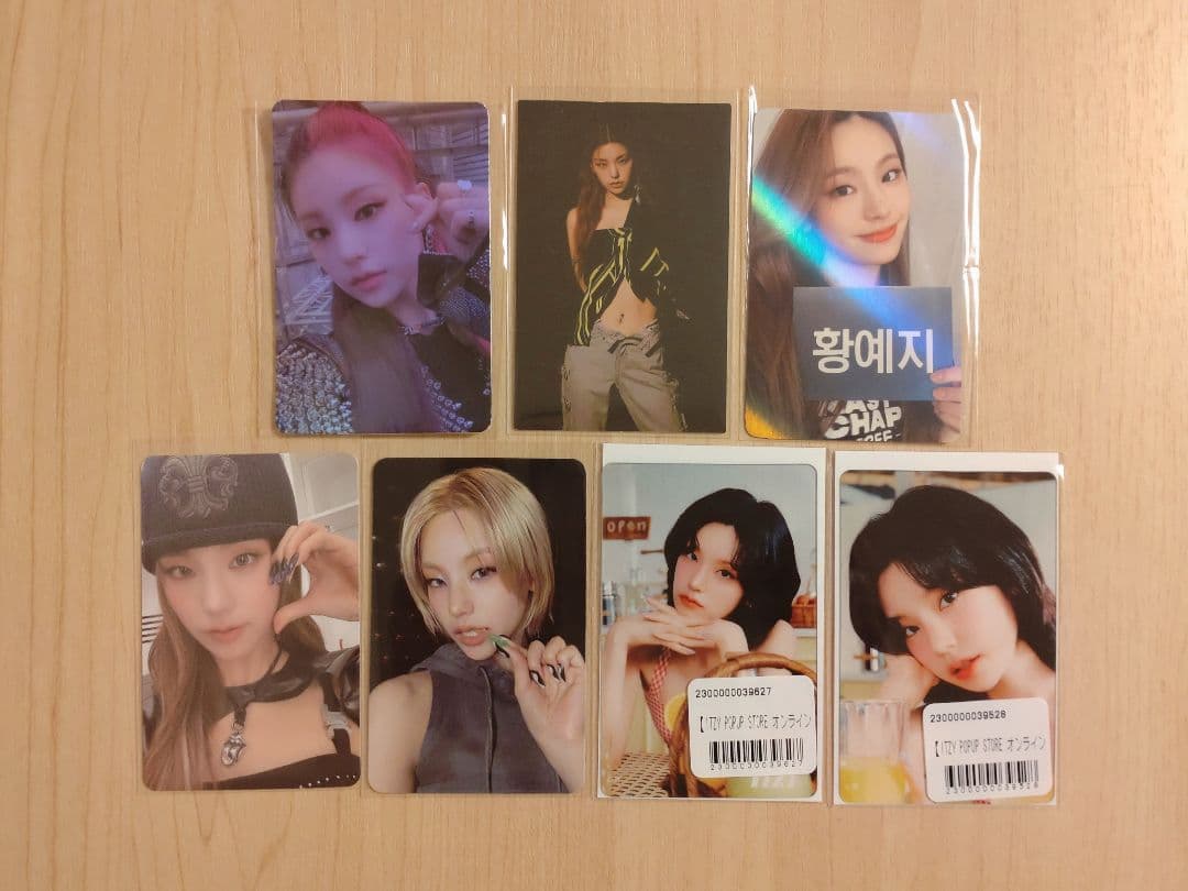 ITZY イェジ トレカ 7点セット - メルカリ