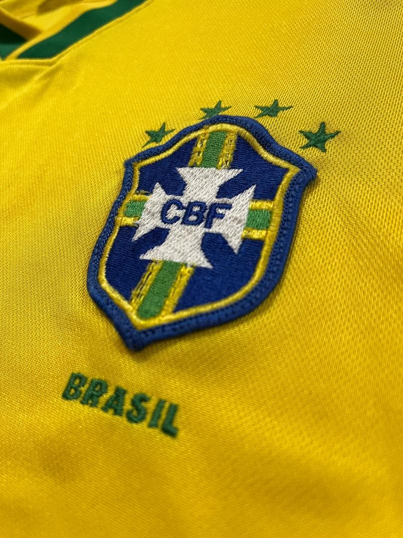 正規品】1997 ブラジル代表 ホーム サイズL ナイキ - メルカリ