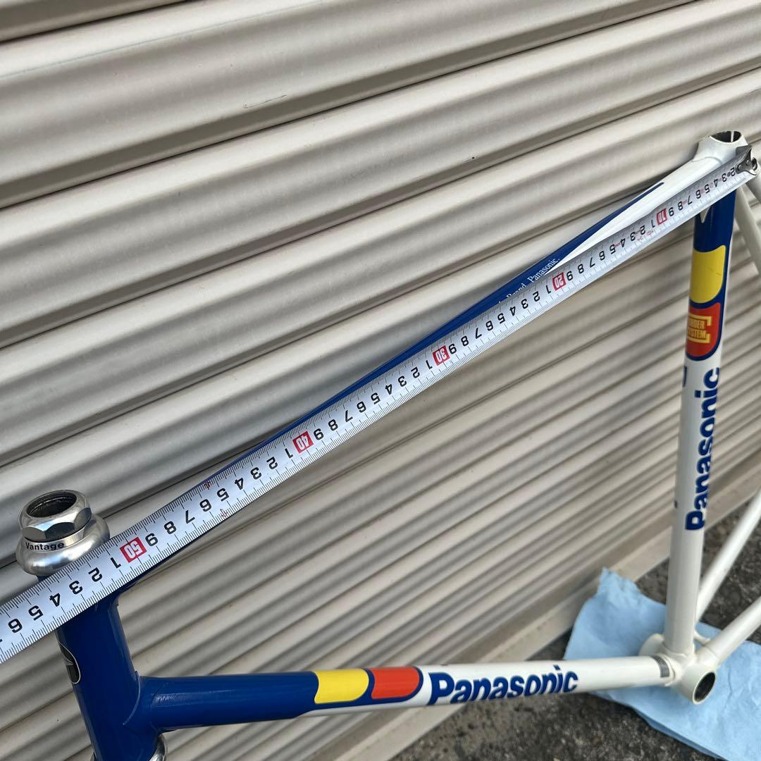 Panasonic レーサーカラー ピストバイク フレームセット njs - メルカリ