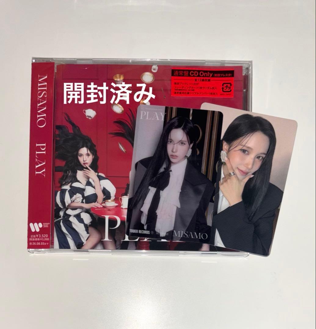 MISAMO PLAY 通常盤 開封済み ミナ クリアトレカ ラキドロ セット