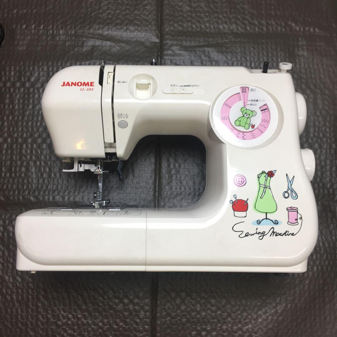 JANOME ジャンク品 ジャノメ ミシン MODEL 664型 CL-595 - メルカリ