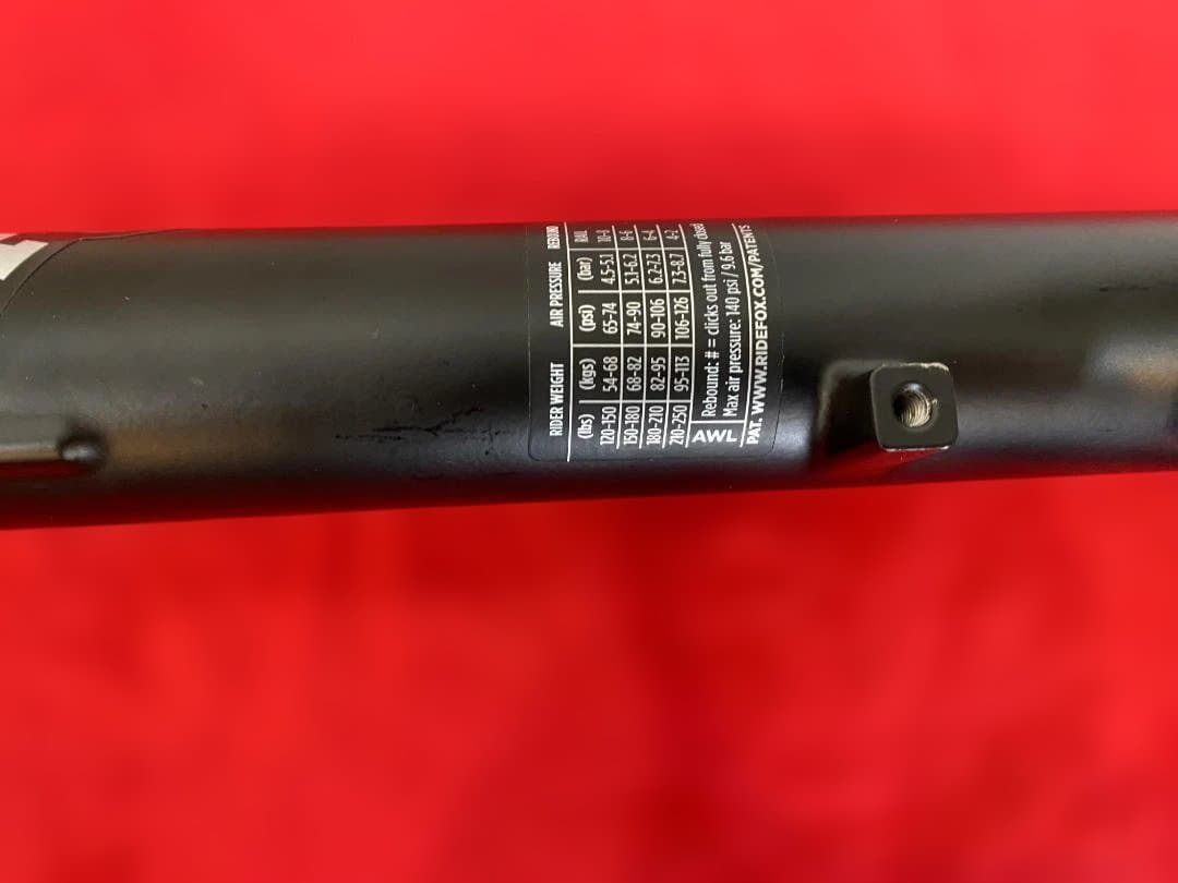 FOX AWL 状態良しサスペンションフォーク 29 27.5 - メルカリ