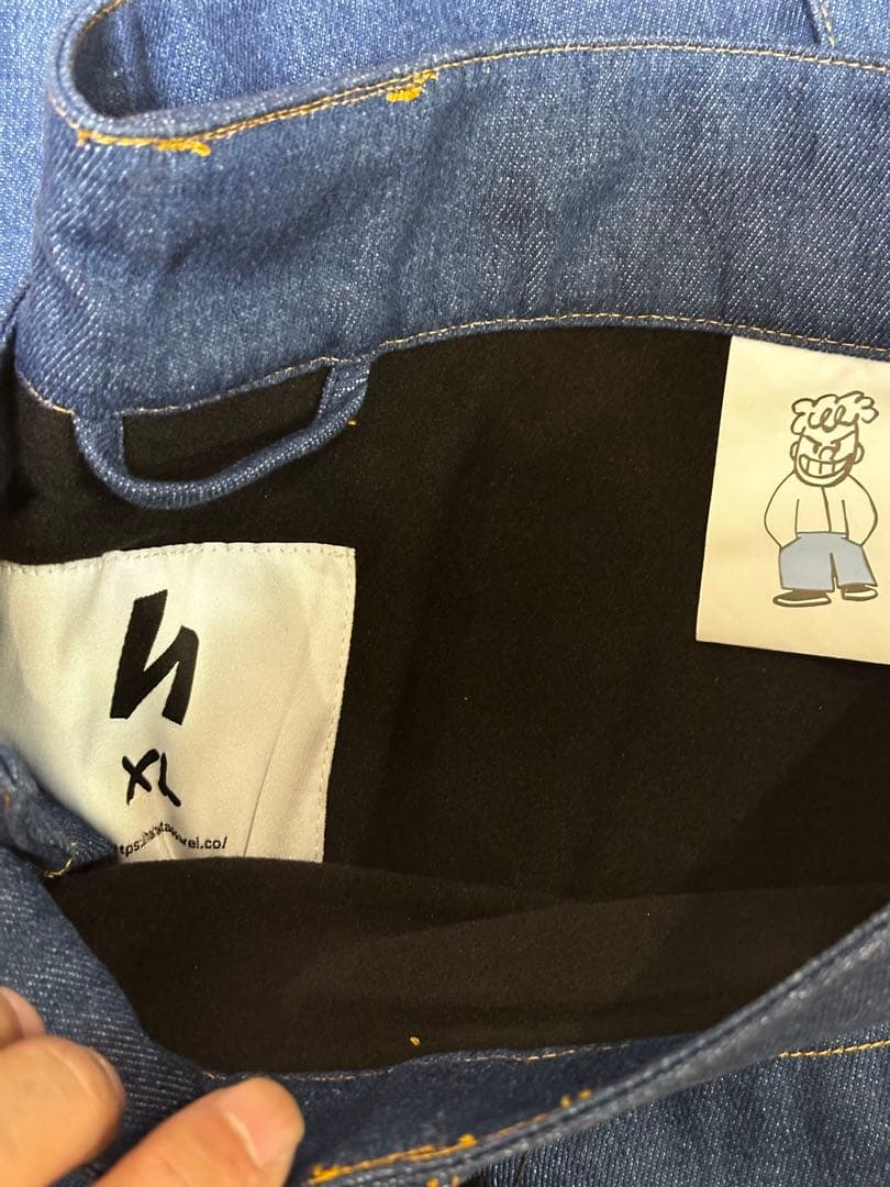 新品未使用」Harlaut Apparel デニムスキーパンツXL - メルカリ