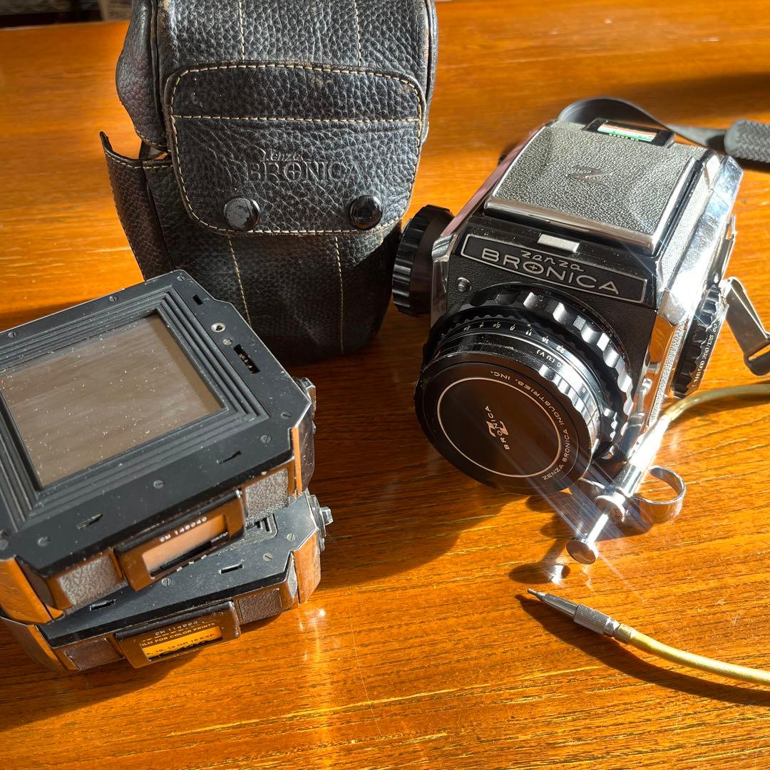 Zenza Bronica 6x6 フィルムカメラ ゼンザブロニカ Zenza Bronica フィルムバック 6x6 2個 S S2 S2A 用