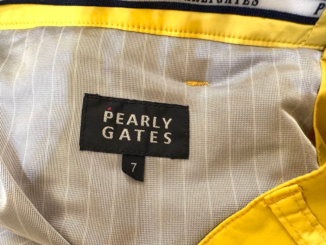 美品/パーリーゲイツ 防寒 中綿 蓄熱 ゴルフパンツ サイズ7 ダウン