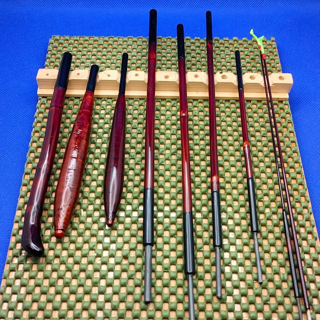 AB-02 )タナゴ竿3本〜6本継ぎ 継ぎ数変更で長さを4通りに変更可能