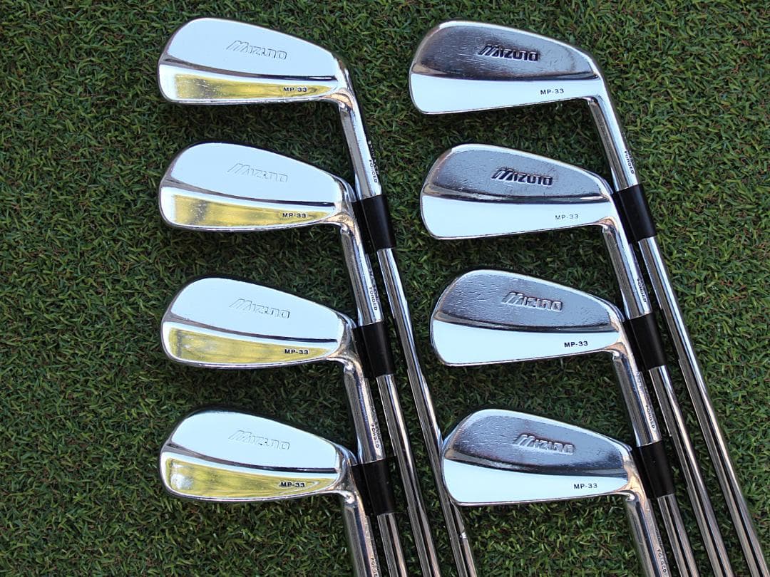 ミズノ MP-33 マッスルバックアイアン 3-PW 8本セット - メルカリ