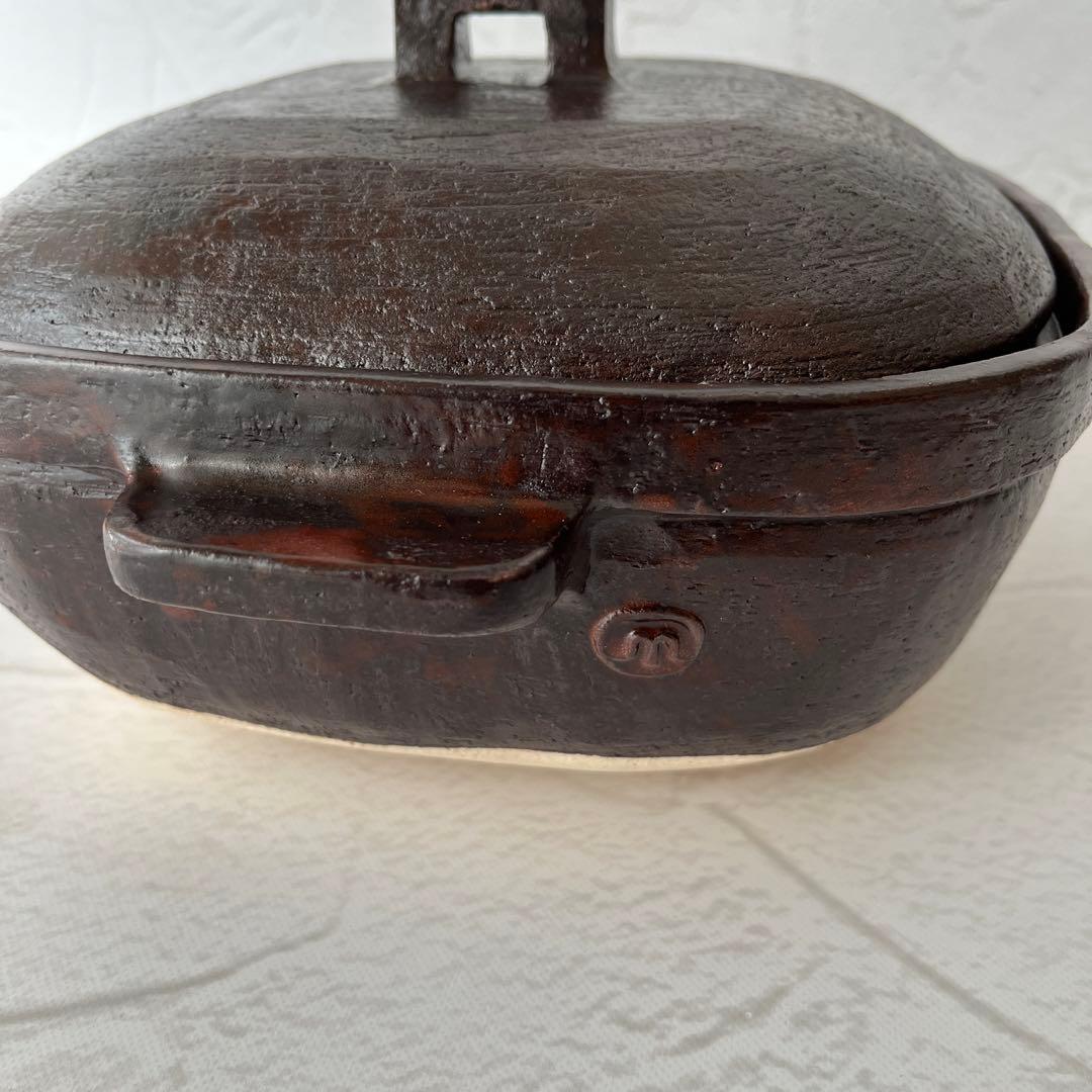 未使用品 長谷園 大道正男 角鍋 土鍋 - メルカリ