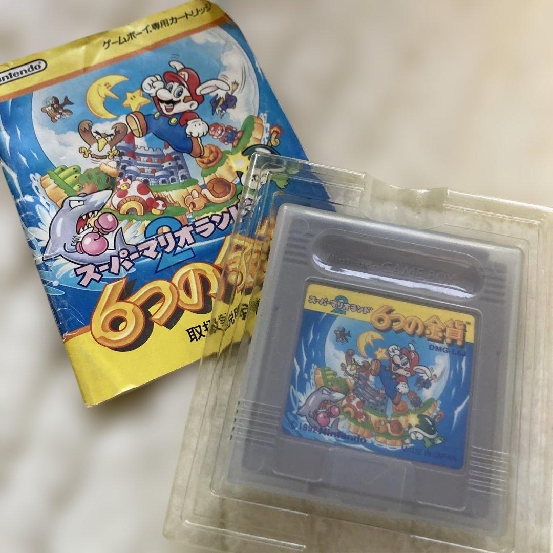ジャンク品箱無しスーパーマリオランド2 6つの金貨 ゲームボーイ返品