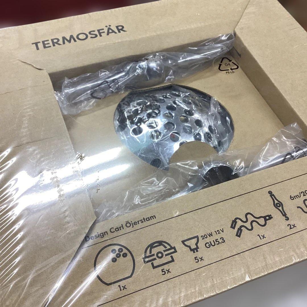 S1 未使用 IKEA TERMOSFAR 5スポット照明 定価33000円 - メルカリ