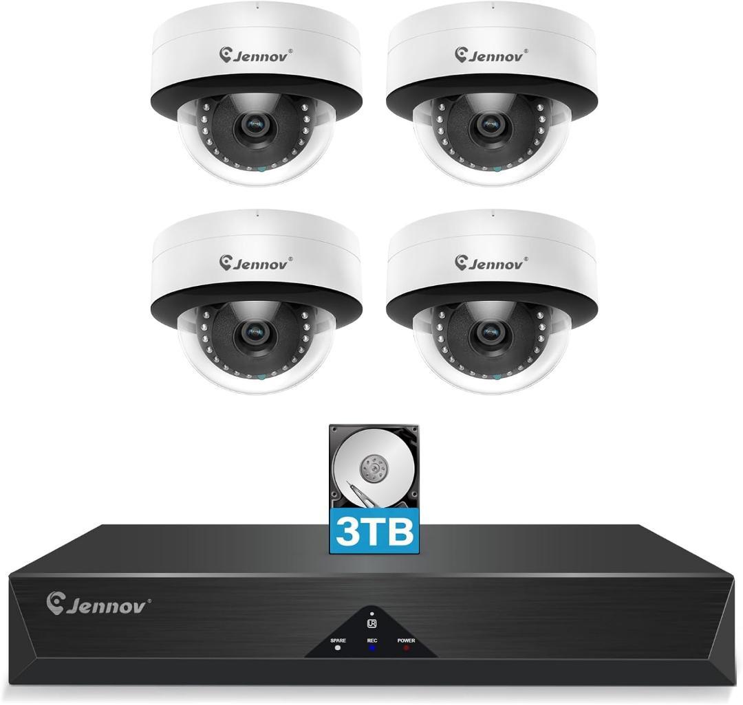 【800万画素対応】防犯カメラ 屋外 poe 人体&車両検知機能 3TBHDD 30505074.jpg