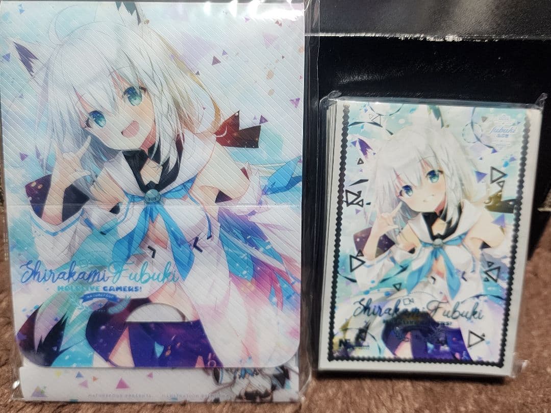 貴重】 白上フブキ スリーブ デッキケースセット - メルカリ