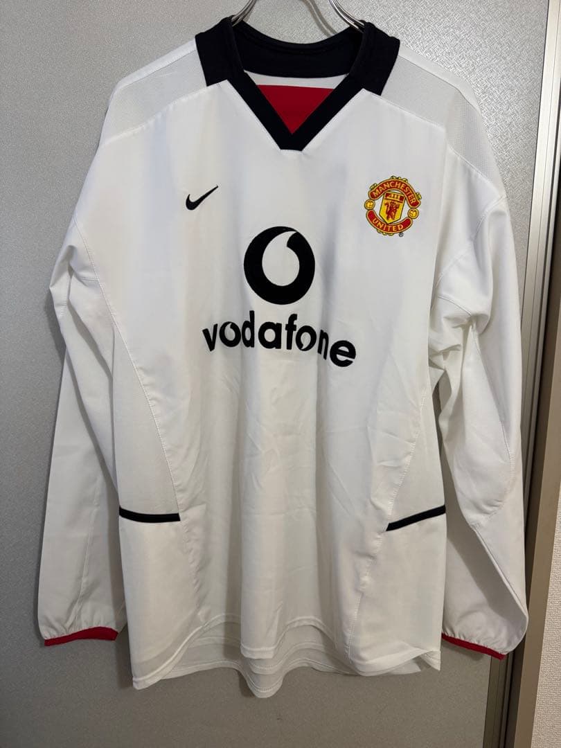 マンチェスターユナイテッド　02/03 アウェイ　ユニフォーム　Nike マンチェスター・ユナイテッド 2002-03 Nike 選手用 アウェイ半袖