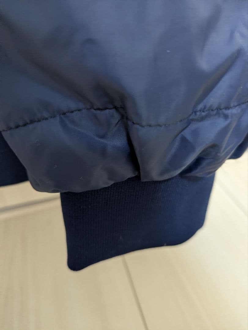 パーリーゲイツ 4WAY 中綿ジャケット リバーシブル 紺＆黒 サイズ6 美