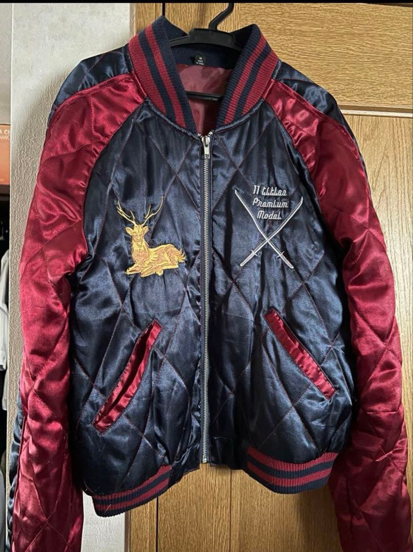 鹿島アントラーズ インファイト スカジャン Mサイズ - メルカリ