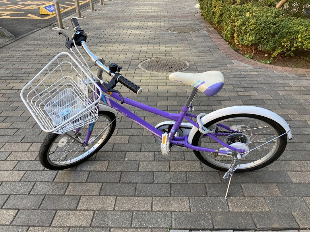 子供用自転車　20インチ　あさひ　ガールズラボ ガールズ ラボ ポップ BAA-O 20インチ 変速なし ライト 子供用 自転車