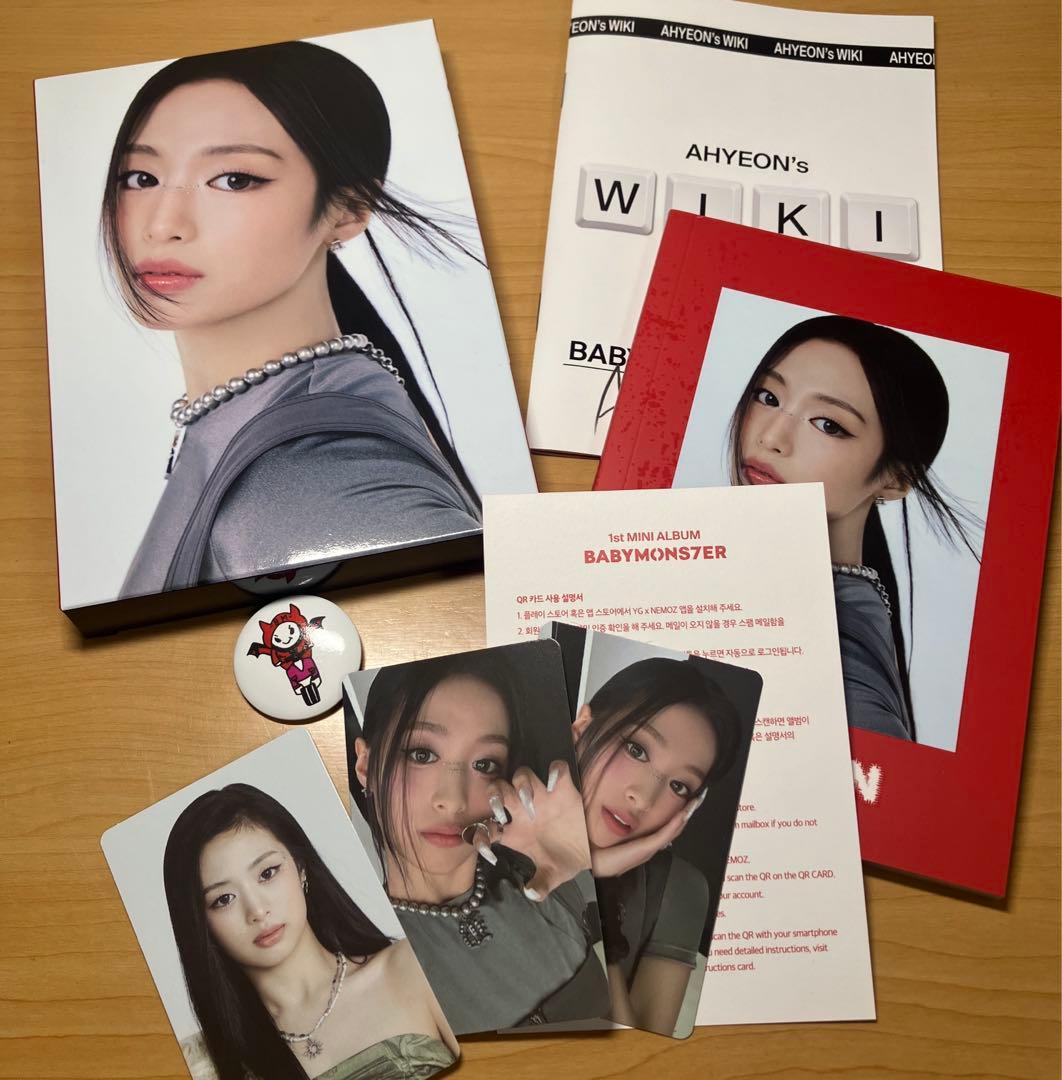 BABYMONSTER ベビモン アルバム アヒョン（トレカ 付属） - メルカリ