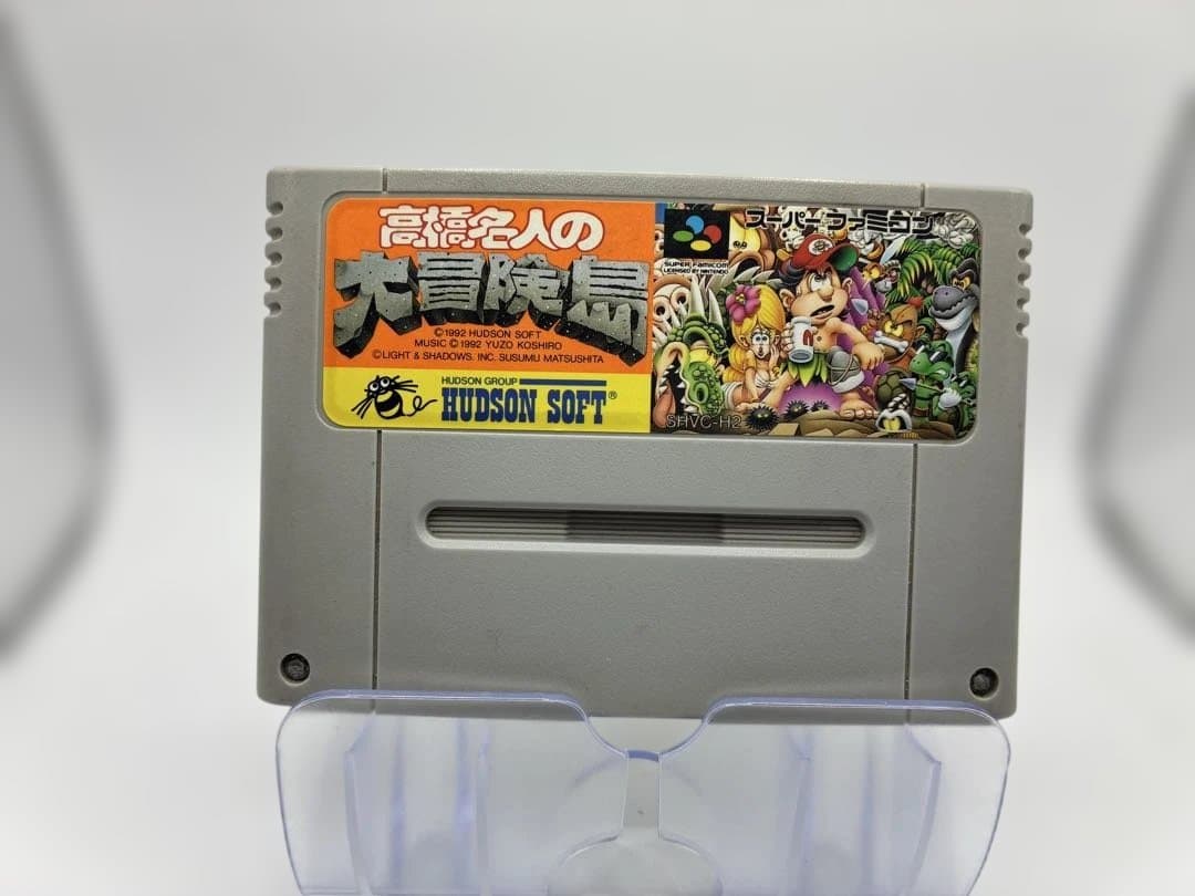 高橋名人の大冒険島 スーパーファミコン ソフトのみ - メルカリ