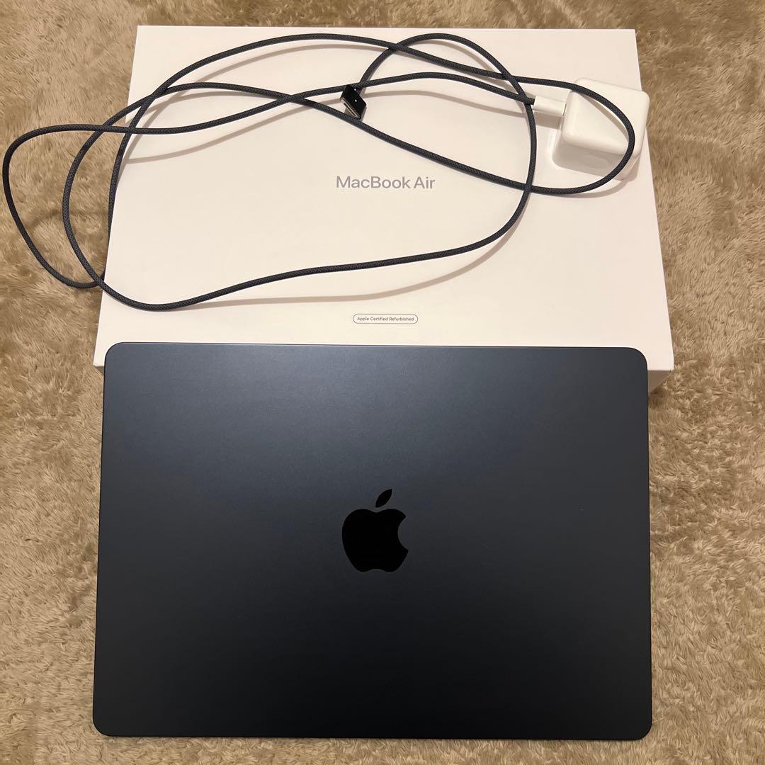MacBook Air M2 16GB/1TB 13.6インチ ミッドナイト MacBook 中古 販売】MacBook Air M2 / 13インチ / 2022(2024) / 16GB