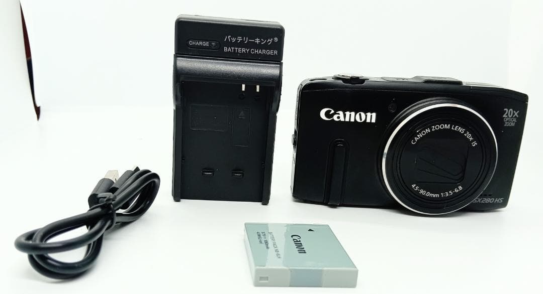 Canon PowerShot SX280 HS Black12.1MP 20x - メルカリ