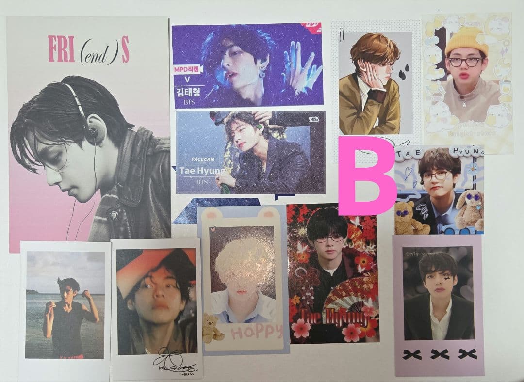 BTS テテ おもしろ トレカ 他 B セット - メルカリ