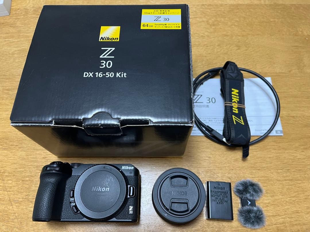 Nikon Z 30 DX16-50mm kit 　【ショット数1047】 Z 30 16-50 VR レンズキット ミラーレス一眼カメラ Z30 1個 Nikon