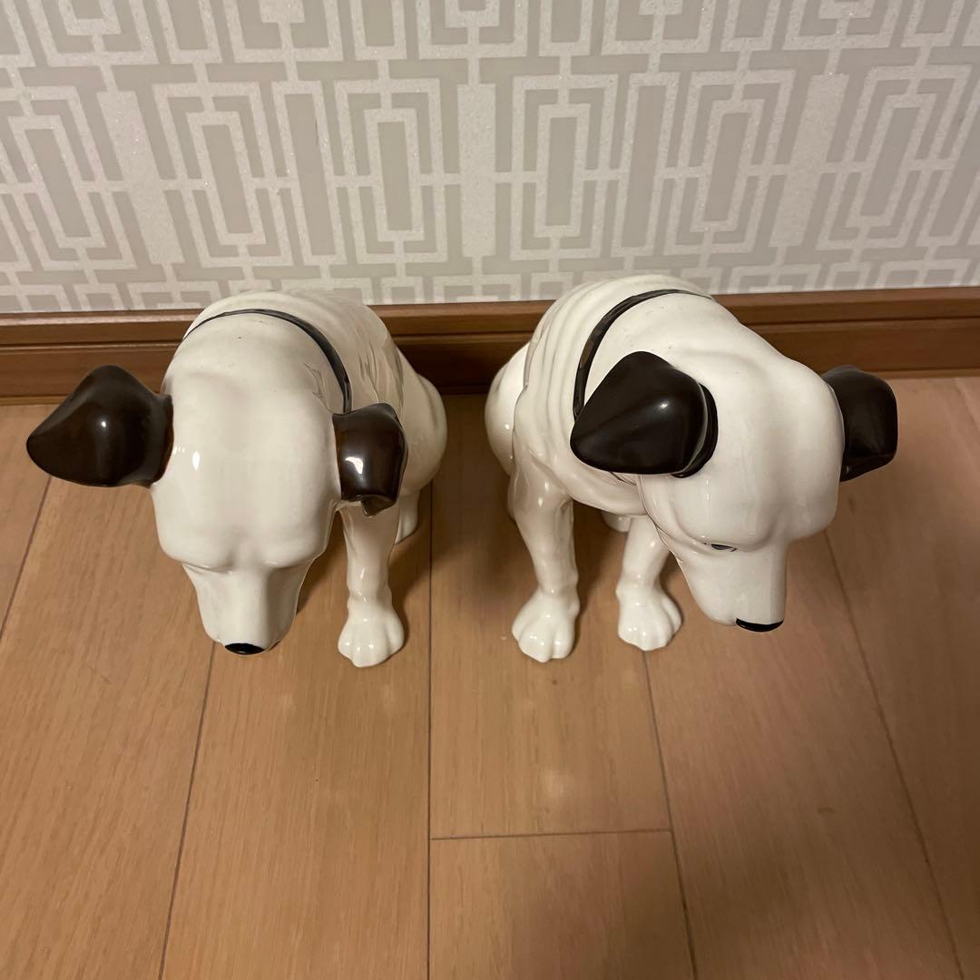 ビクター ニッパー君 置物と貯金箱のセット - メルカリ