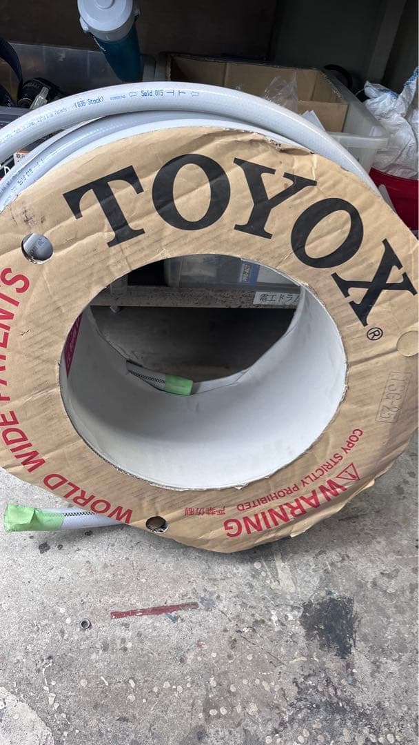 耐圧ブレードホース25×33 25×33×10m ブレードホース モノタロウ 耐圧/柔軟性 透明色 内径25mm外