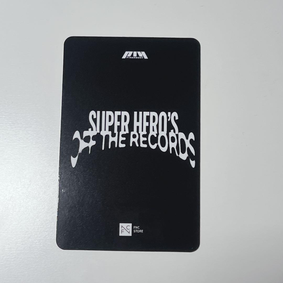 p1harmony ジウン シーグリ fnc store 特典 トレカ - メルカリ