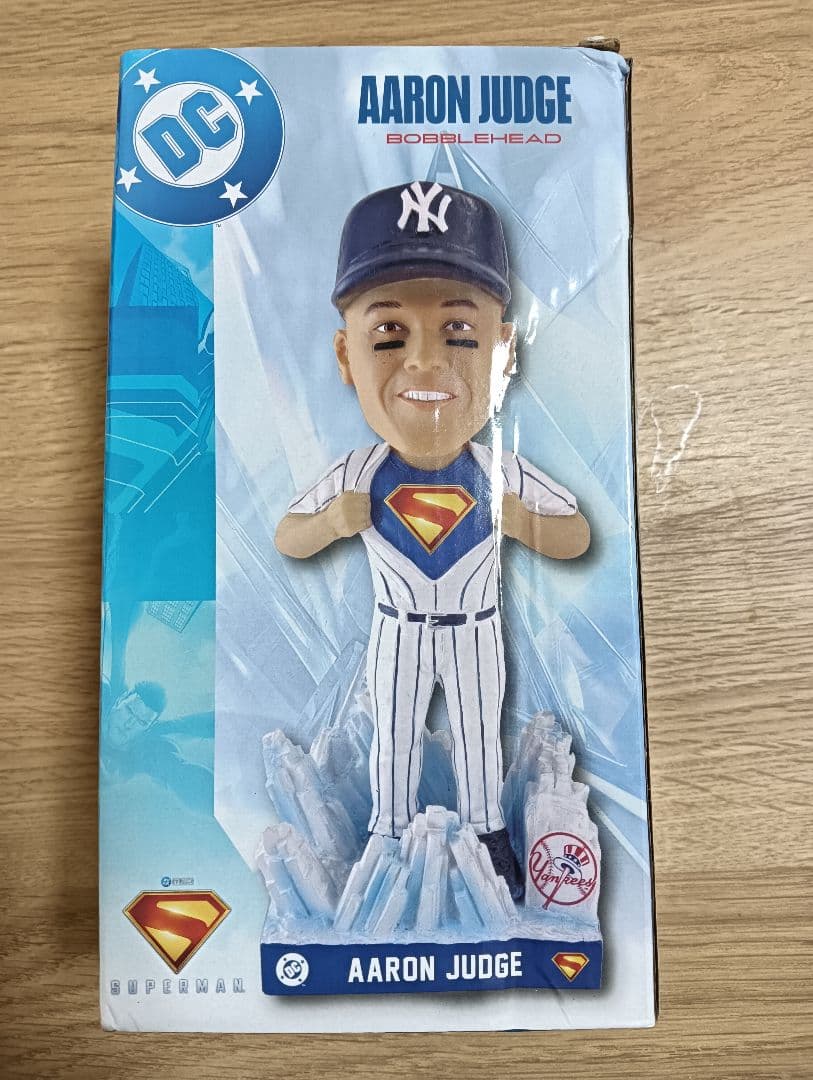アーロン・ジャッジ ボブルヘッド スーパーマン メジャーリーグベースボール ボブルヘッド メンズ レディース MAJOR