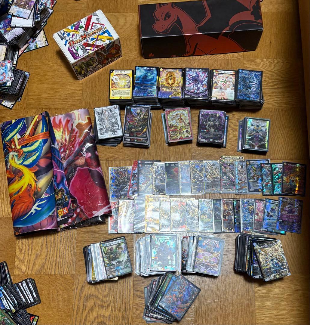 デュエマ引退品、まとめ売り、5デッキ、プレイマット - メルカリ