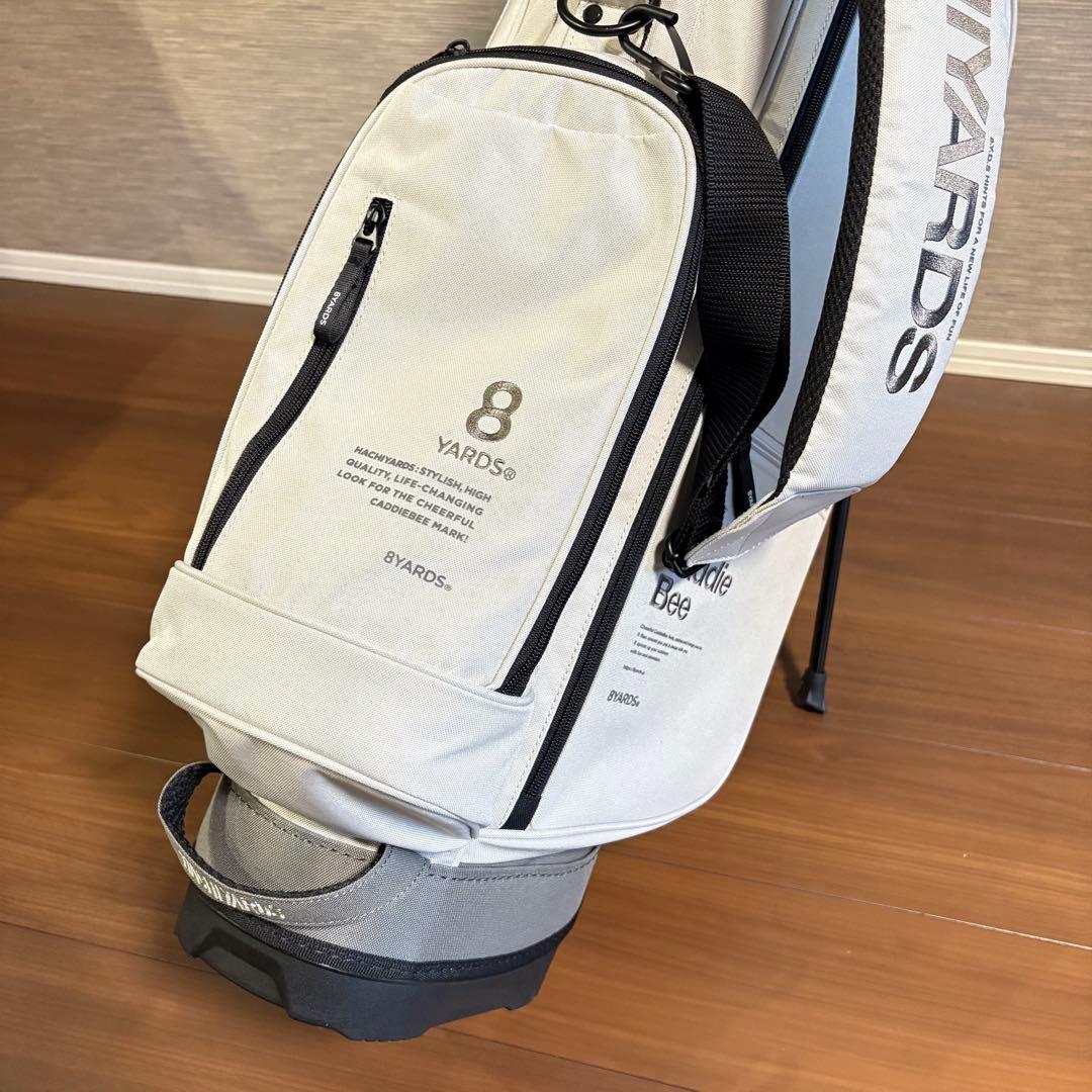 8YARDS ハチヤーズ キャディバッグ スタンド グレージュ - メルカリ