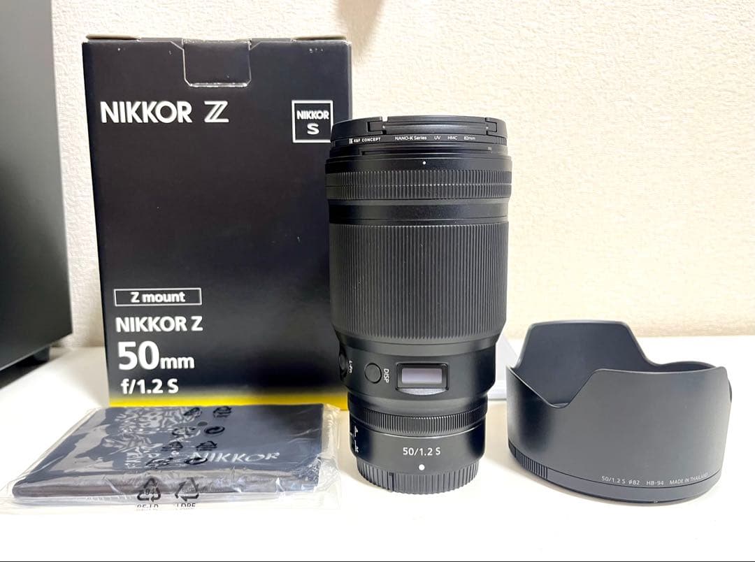 Nikon NIKKOR Z 50mm f/1.2 S レンズ　極美品 ニコン、F1.2でフルサイズミラーレス対応の単焦点レンズ「NIKKOR Z